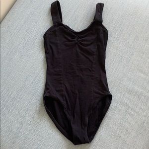 Black ballet bodysuit